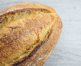 Sourdough bread with no preservatives