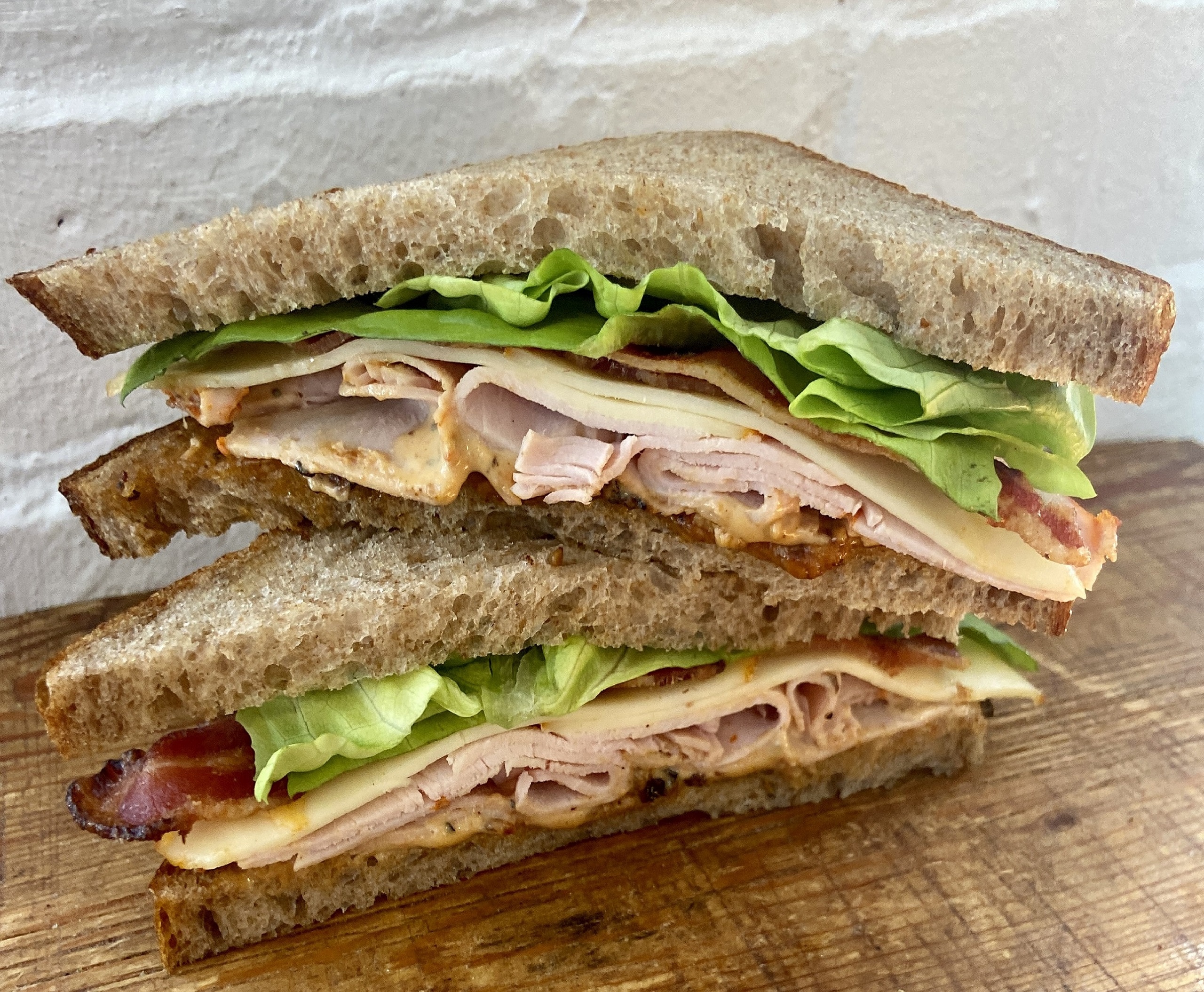 Turkey BLT sandwich