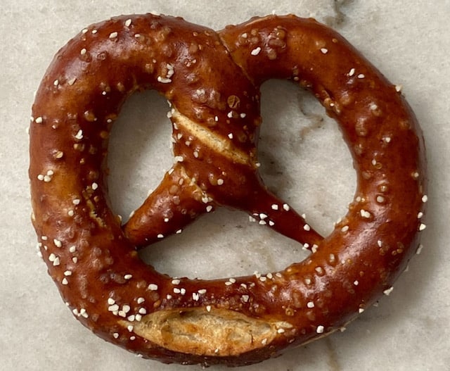 fresh handmade pretzels